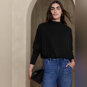 Banana Republic SANDWASH DOLMAN-SLEEVE TOP